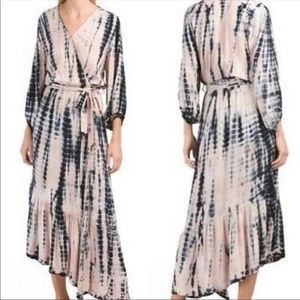 NEW W/ Tags!! Young Fabulous and Broke Jillian Faux Wrap Dress, S